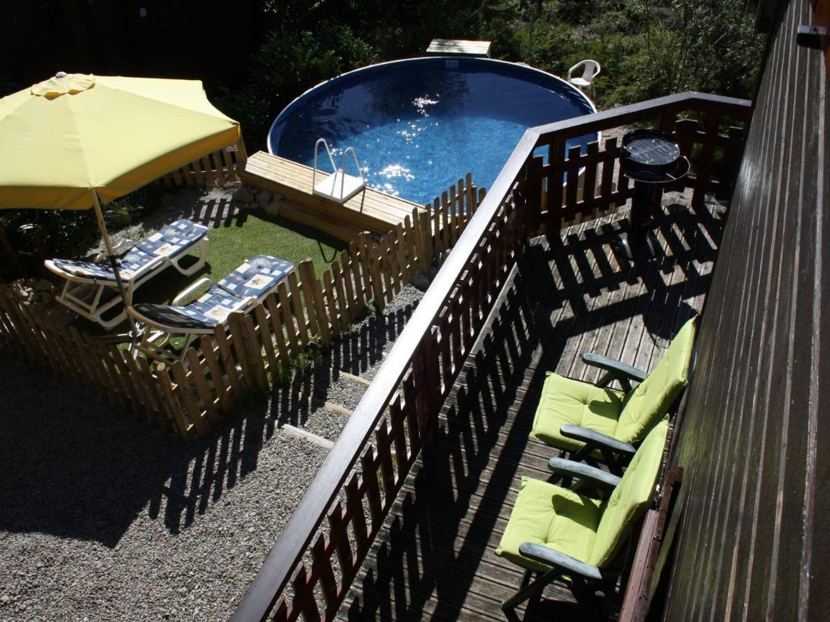Pretty Chalet In Beaulieu With Private Pool Extérieur photo